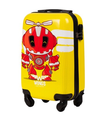 Чемодан Wings Kids Extra Mini Yellow Robot картинка, изображение, фото