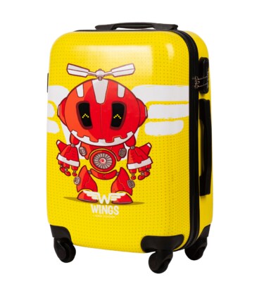 Чемодан Wings Kids Mini Yellow Robot картинка, изображение, фото