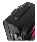 Чемодан RGL 1003 Midi 2 колесный черно-красный картинка, изображение, фото
