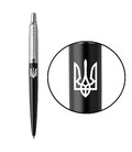 Ручка шариковая Parker JOTTER UKRAINE Bond Street Black CT BP Трезубец 16232_T001w