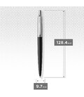 Ручка шариковая Parker JOTTER UKRAINE Bond Street Black CT BP Трезубец 16232_T001w