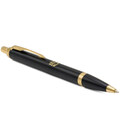 Ручка шариковая Parker IM Black GT BP Трезубец огненный 22032_T031y