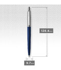 Ручка кулькова Parker JOTTER Originals Navy Blue CT BP блістер 15 836