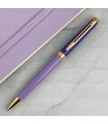 Ручка кулькова Waterman HEMISPHERE Colour Blocking Purple GT BP 22 580