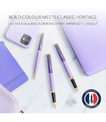 Ручка кулькова Waterman HEMISPHERE Colour Blocking Purple GT BP 22 580