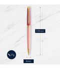 Ручка кулькова Waterman HEMISPHERE Colour Blocking Pink GT BP 22 581