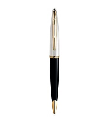 Ручка кулькова Waterman CARENE Deluxe Black Lacquer GT BP 21 200