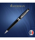 Набір Waterman EXPERT Black CT BP (кулькова ручка + чохол)