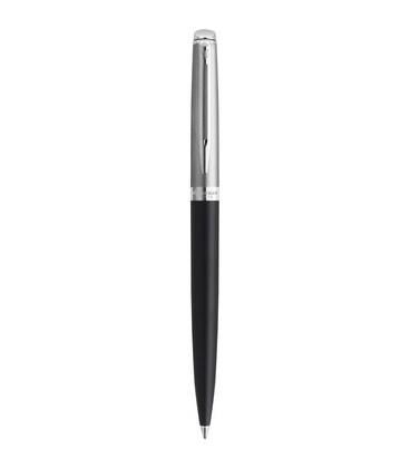 Ручка кулькова Waterman HEMISPHERE Essentials Metal & Black CT BP 22 006