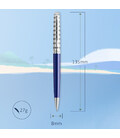 Ручка кулькова Waterman HEMISPHERE Anniversary Le Lounge Blue CT BP 22 083