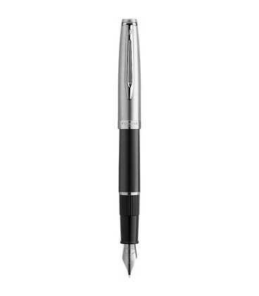 Ручка перьевая Waterman EMBLEME Black CT FP F 13 500