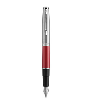 Ручка перьевая Waterman EMBLEME Red CT FP F 13 502