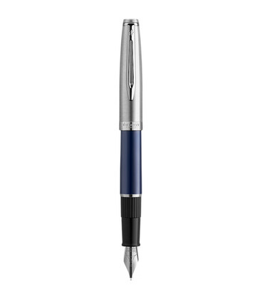 Ручка перова Waterman EMBLEME Blue CT FP F 13 501