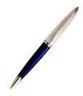 Ручка кулькова Waterman CARENE Deluxe Blue Lacquer/Silver GT BP 21 202