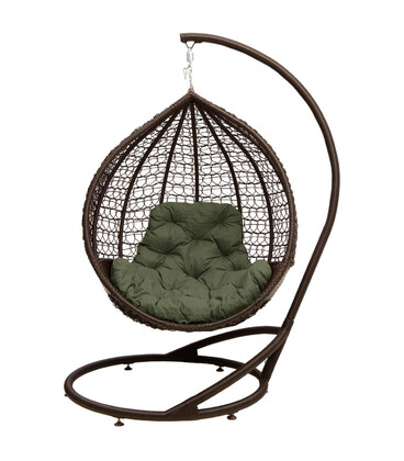 Крісло-кокон Home Rest Everest коричневий/хакі (22990) картинка, зображення, фото