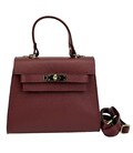 Небольшая классическая кожаная сумочка Firenze Italy F-IT-9866DR картинка, изображение, фото