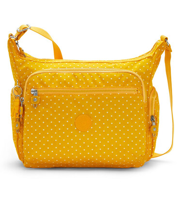 Жіноча сумка Kipling GABBIE Soft Dot Yellow (M67) KI3186_M67 картинка, зображення, фото