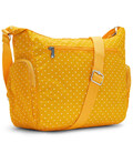 Жіноча сумка Kipling GABBIE Soft Dot Yellow (M67) KI3186_M67 картинка, зображення, фото