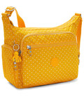 Жіноча сумка Kipling GABBIE Soft Dot Yellow (M67) KI3186_M67 картинка, зображення, фото