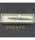 Ручка кулькова Parker JOTTER Stainless Steel GT BP Тризуб 16032_TR картинка, зображення, фото