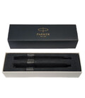 Набор ручек Parker JOTTER Stainless Steel GT FP+BP (перьевая + шариковая) картинка, изображение, фото