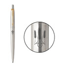 Ручка кулькова Parker JOTTER Stainless Steel GT BP Тризуб з колосків 16032_T059b картинка, зображення, фото