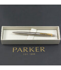 Ручка кулькова Parker JOTTER Stainless Steel GT BP Емблема ЗСУ 16032_W001b картинка, зображення, фото