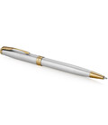 Набір Parker SONNET Stainless Steel GT BP (кулькова ручка + блокнот Parker) картинка, зображення, фото