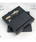 Набір Parker URBAN Muted Black GT BP (кулькова ручка + блокнот Parker) картинка, зображення, фото