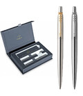 Набір Parker JOTTER Stainless Steel GT BP + Stainless Steel CT BP (2 кулькові ручки) картинка, зображення, фото