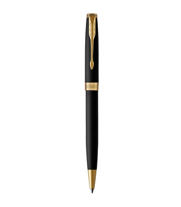 Шариковая ручка Parker SONNET Matte Black GT BP 84 832 картинка, изображение, фото