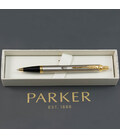 Кулькова ручка Parker IM Brushed Metal GT BP Тризуб 22232_TR картинка, зображення, фото