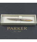 Ручка кулькова Parker JOTTER Stainless Steel GT BP Герб України 16032_T005b картинка, зображення, фото