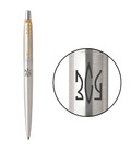 Ручка кулькова Parker JOTTER Stainless Steel GT BP Тризуб ЗСУ 16032_T039b картинка, зображення, фото