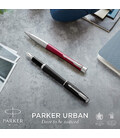 Перьевая ручка Parker URBAN Muted Black CT FP F 30111 картинка, изображение, фото