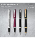 Перьевая ручка Parker URBAN Muted Black CT FP F 30111 картинка, изображение, фото