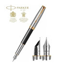 Перова ручка Parker SONNET Metal & Black Lacquer GT FP F 68 111 картинка, зображення, фото