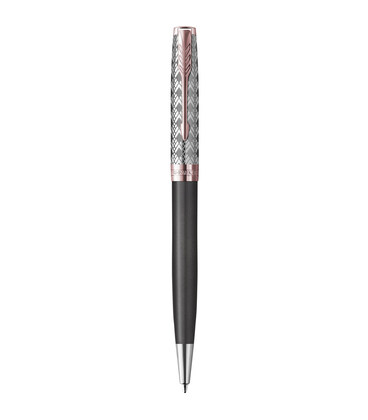 Ручка шариковая Parker SONNET Metal & Grey Lacquer PGT BP 68 232 картинка, изображение, фото