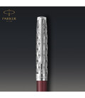 Ручка кулькова Parker SONNET Metal & Red Lacquer CT BP 68 332 картинка, зображення, фото