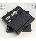 Набір Parker SONNET Stainless Steel GT FP F (перова ручка + блокнот Parker) картинка, зображення, фото