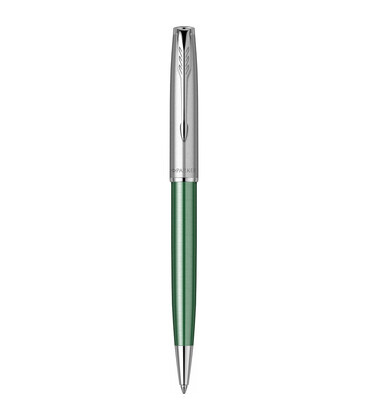 Ручка кулькова Parker SONNET Essentials Metal & Green Lacquer CT BP 83 332 картинка, зображення, фото