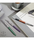 Ручка шариковая Parker SONNET Essentials Metal & Violet Lacquer CT BP 83 432 картинка, изображение, фото