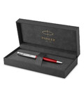 Ручка кулькова Parker SONNET Essentials Metal & Red Lacquer CT BP 83 632 картинка, зображення, фото