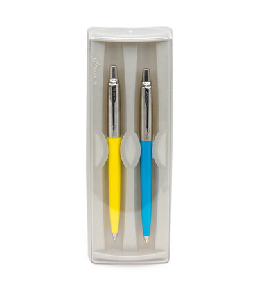 Набір Parker JOTTER UKRAINE Originals Sky Blue CT BP + Yellow CT BP (2 кулькові ручки) картинка, зображення, фото