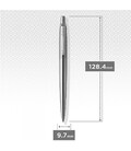 Ручка кулькова Parker JOTTER UKRAINE Stainless Steel CT BP Тризуб ЗСУ (глад.) 16132_T039t картинка, зображення, фото