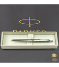 Ручка кулькова Parker JOTTER UKRAINE Stainless Steel CT BP Тризуб + Доброго вечора! Ми з України! 16132_T216b картинка, зображен