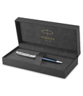 Ручка шариковая Parker SONNET Metal & Blue Lacquer CT BP 68 432 картинка, изображение, фото