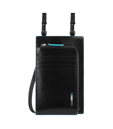 Сумка для смартфона Piquadro Blue Square (B2) Black AC5634B2R_N картинка, зображення, фото