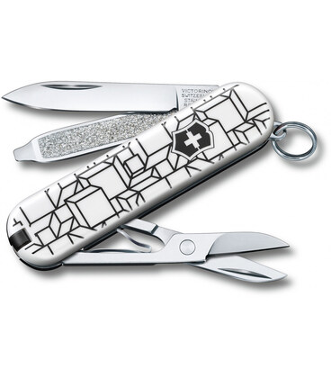 Складной нож Victorinox CLASSIC LE Cubic Illusion 0.6223.L2105 картинка, изображение, фото