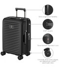 Чемодан Victorinox AIROX Advanced Black Mini Vt612586 картинка, изображение, фото